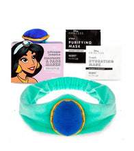 Load image into Gallery viewer, Jasmine Princess Face Mask &amp; Headband
