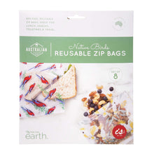 Load image into Gallery viewer, Reuseable Zip Bags - Set of 8
